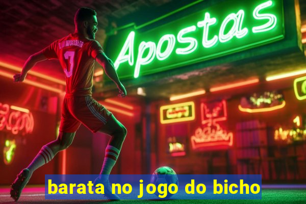 barata no jogo do bicho